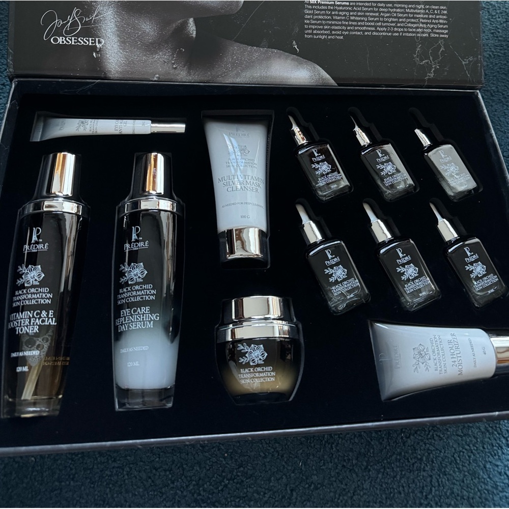 Prédiré Black Orchid Skin Care Set